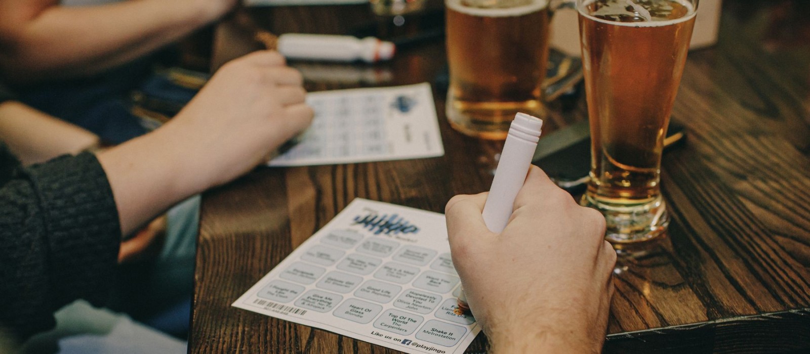 Jingo (Music Bingo) - Mondays @ 7pm.